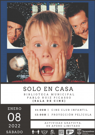 Cine Club Infantil - Solo en casa