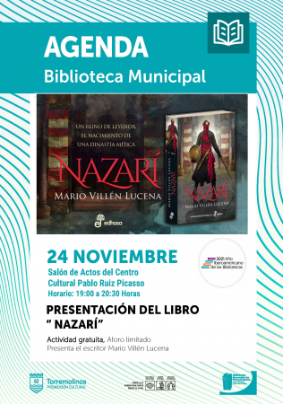 Presentación del libro Nazarí, de Mario Villén Lucena