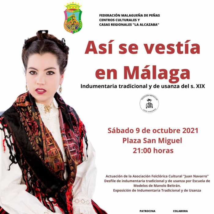 Bailes, pasarela y exposición para descubrir cómo se vestía en la Málaga del siglo XIX