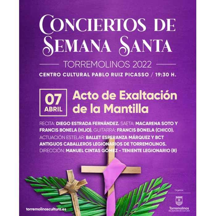 Torremolinos celebra su Semana Santa con un 'Acto de Exaltación de la Mantilla'