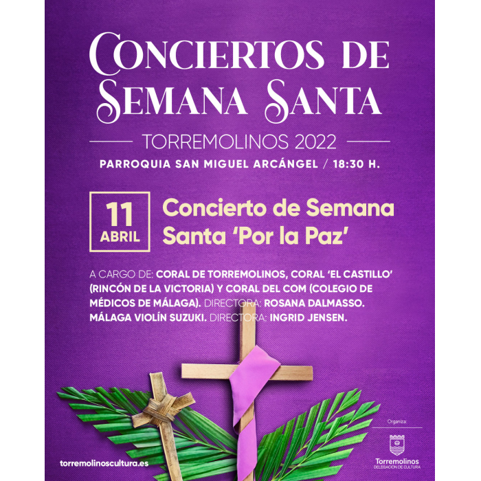 Con motivo de la Semana Santa, Torremolinos celebra un 'Concierto por la Paz'