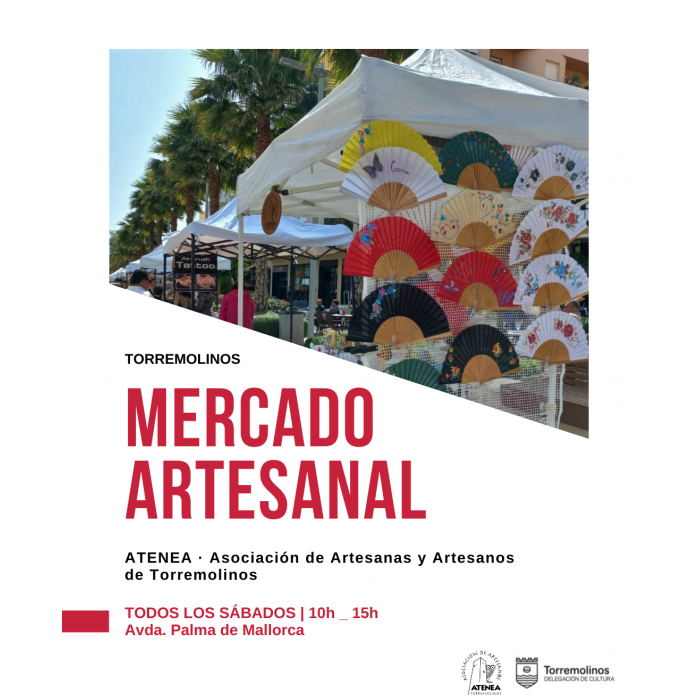 El Mercado Artesanal se instalará todos los sábados de mayo en la avenida Palma de Mallorca