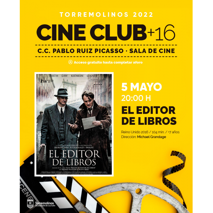 La película ‘El editor de libros’ iniciará el ciclo ‘Cine Club +16’ este jueves