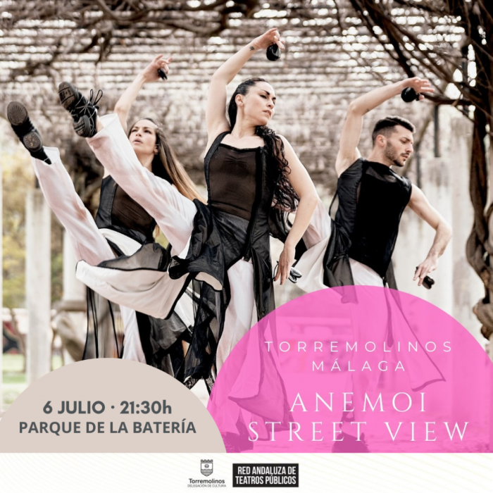 La danza española contemporánea llega mañana al Parque de la Batería con ANEMOI-Street View