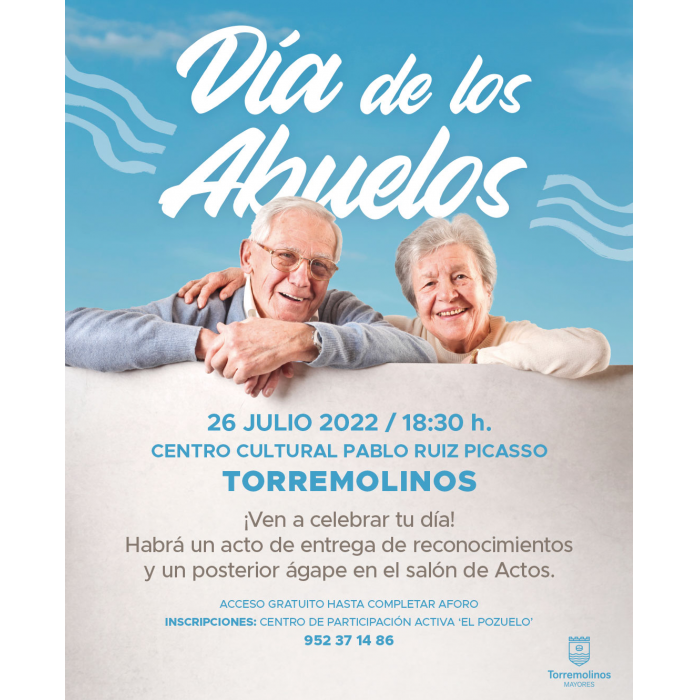 Torremolinos rendirá homenaje a diez personas mayores en el Día de los Abuelos