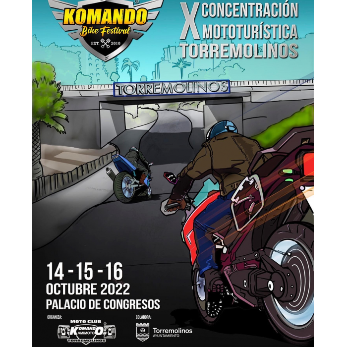 ‘La Guardia’ ofrecerá un concierto dentro del amplio programa de actividades del X Komando Bike Festival de Torremolinos