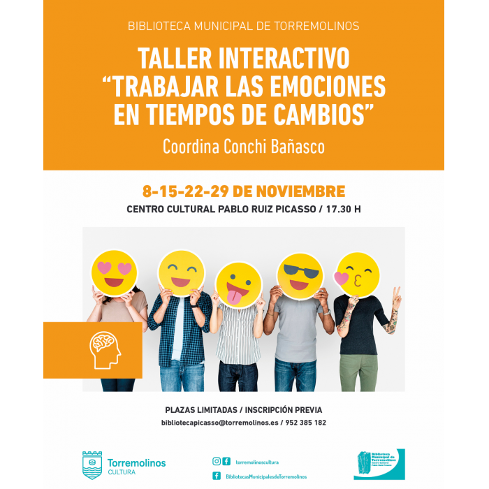 Conchi Bañasco impartirá el taller interactivo 'Trabajar las emociones en tiempos de cambio’
