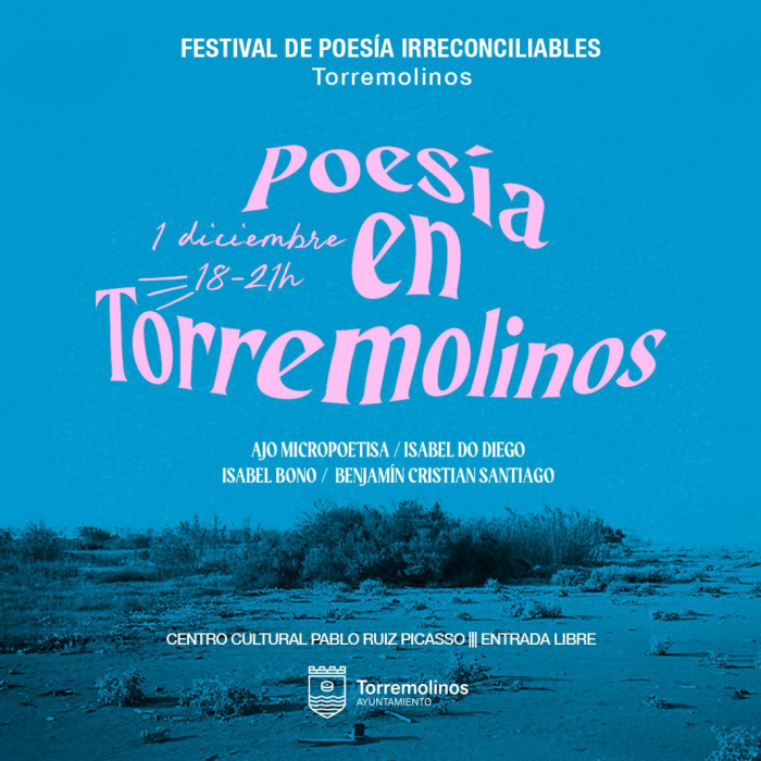 El festival de activismo poético ‘Irreconciliables’ llega a Torremolinos