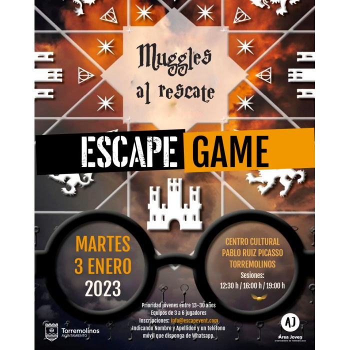 Torremolinos celebra el Escape Game:`Muggles al rescate´