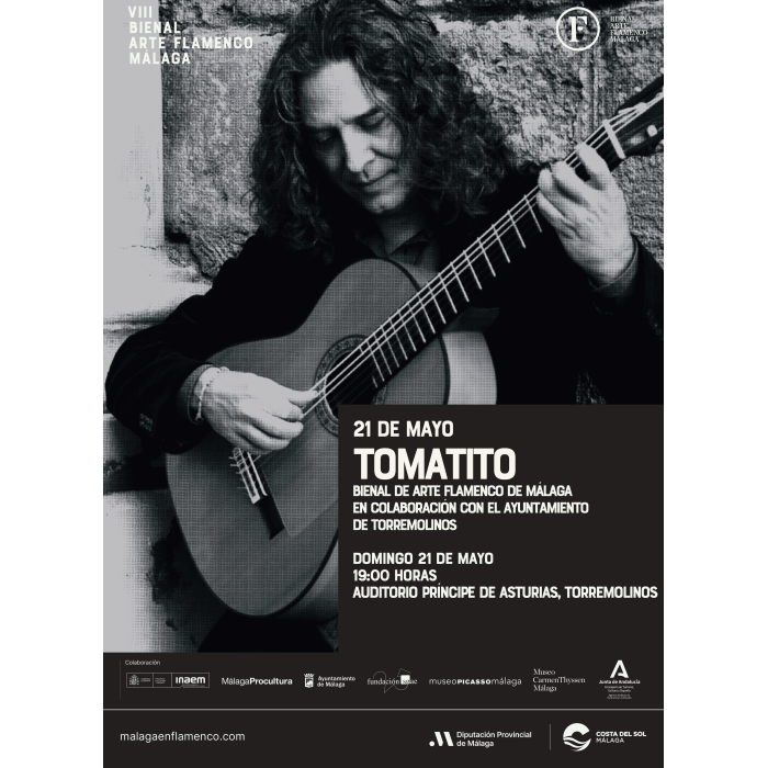 ‘Tomatito’ actuará en Torremolinos el próximo 21 de mayo