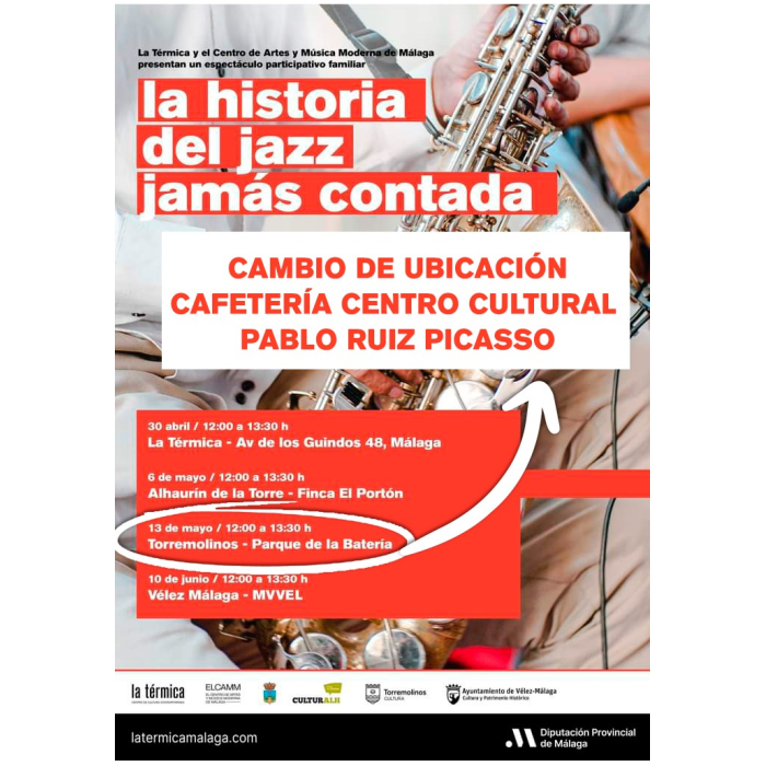 ‘La historia del jazz jamás contada’, un espectáculo participativo y familiar que llega a Torremolinos el 13 de mayo