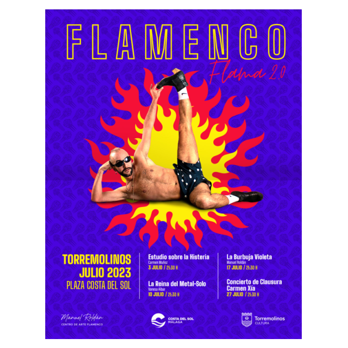 El flamenco más vanguardista regresa este verano a Torremolinos de la mano de Manuel Roldán con `Flamenco Flama 2.0´