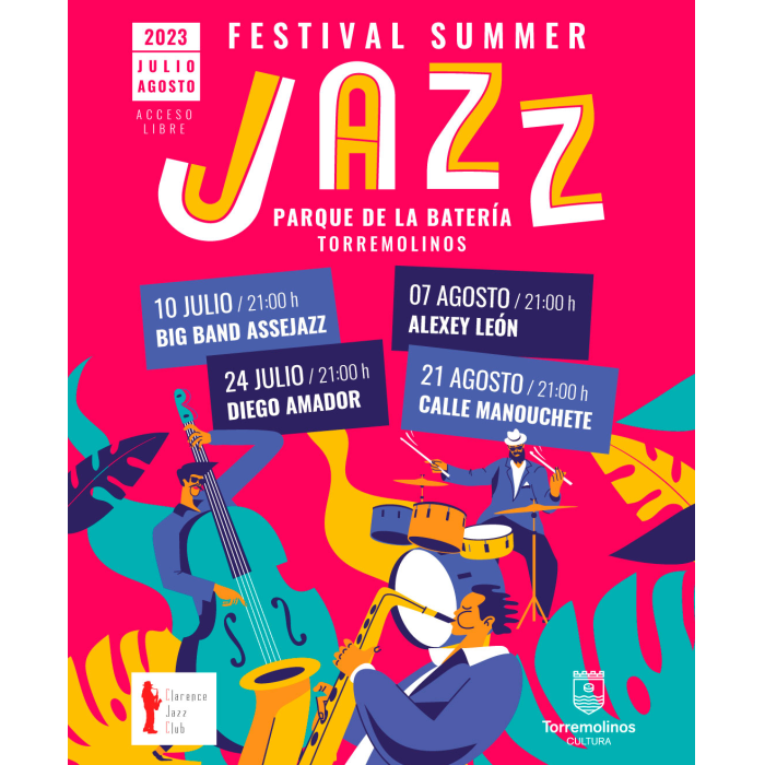 El mejor jazz regresa este verano al Parque de la Batería
