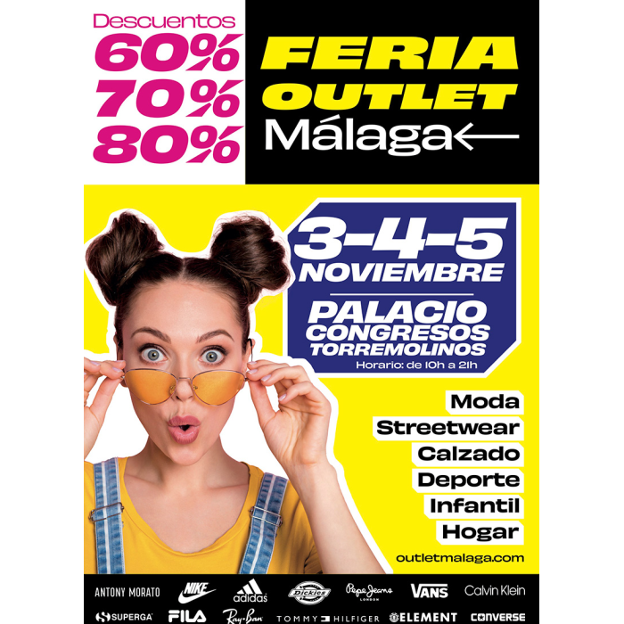 La ‘Feria Outlet Málaga’ se celebra por primera vez en Torremolinos
