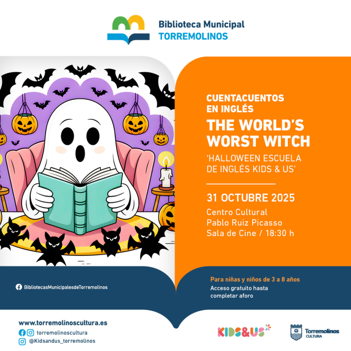 Los más pequeños podrán disfrutar de un Storytime de Halloween en la biblioteca municipal