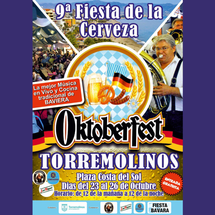 La novena edición de la Fiesta de la Cerveza se celebrará en Torremolinos con música y gastronomía alemanas