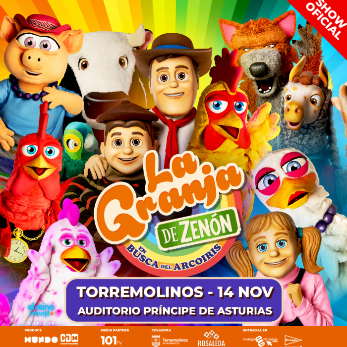 El auditorio municipal acoge el espectáculo ‘En busca del arcoíris’, de la Granja de Zenón