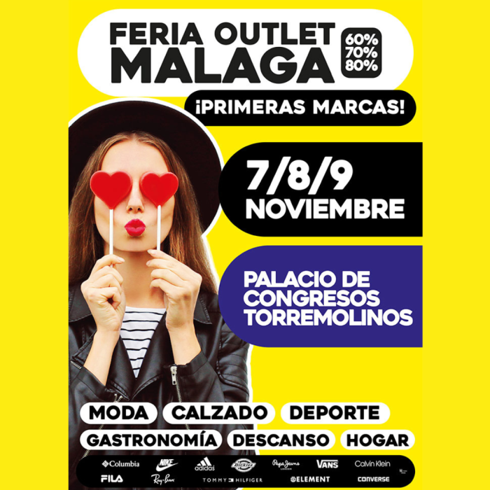 El Palacio de Congresos de Torremolinos acoge la Feria Outlet Málaga del 7 al 9 de noviembre