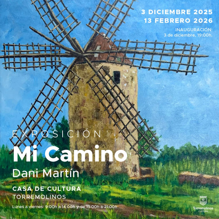 El pintor Dani Martín muestra sus obras en la exposición ‘Mi Camino’