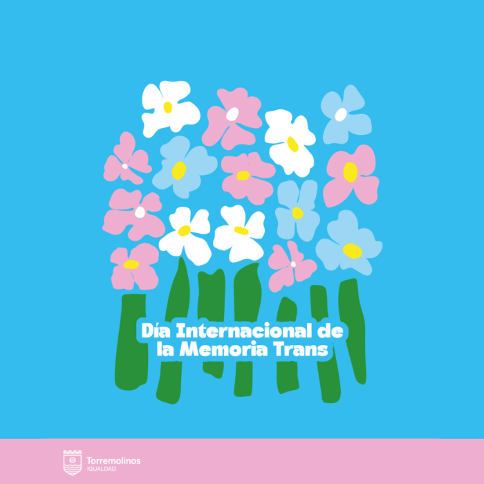 Torremolinos conmemora el Día Internacional de la Memoria Trans con la acción comunitaria ‘Raíces y Alas’