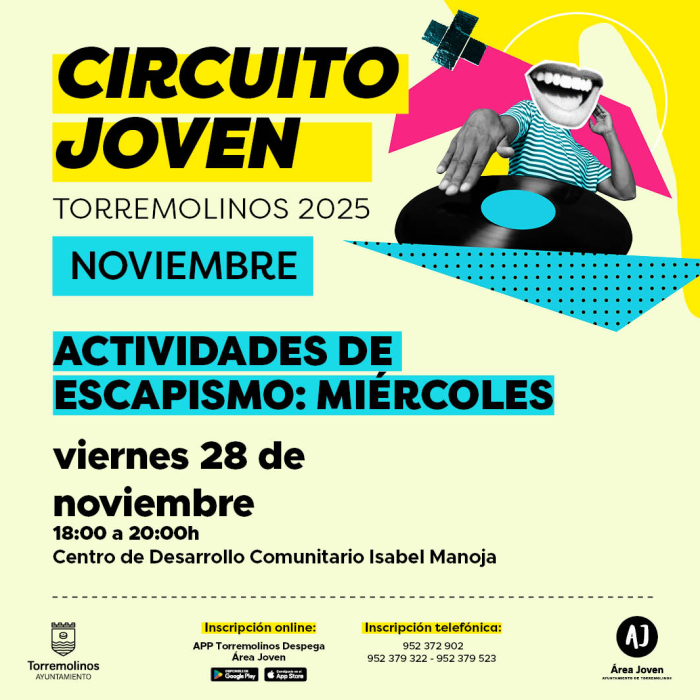 El Circuito Joven permitirá participar en actividades de escapismo ambientadas en la serie ‘Miércoles’