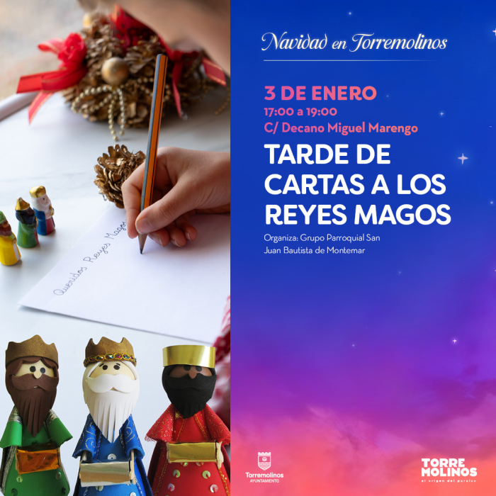 Los pequeños podrán entregar sus cartas a los Reyes Magos el próximo 3 de enero