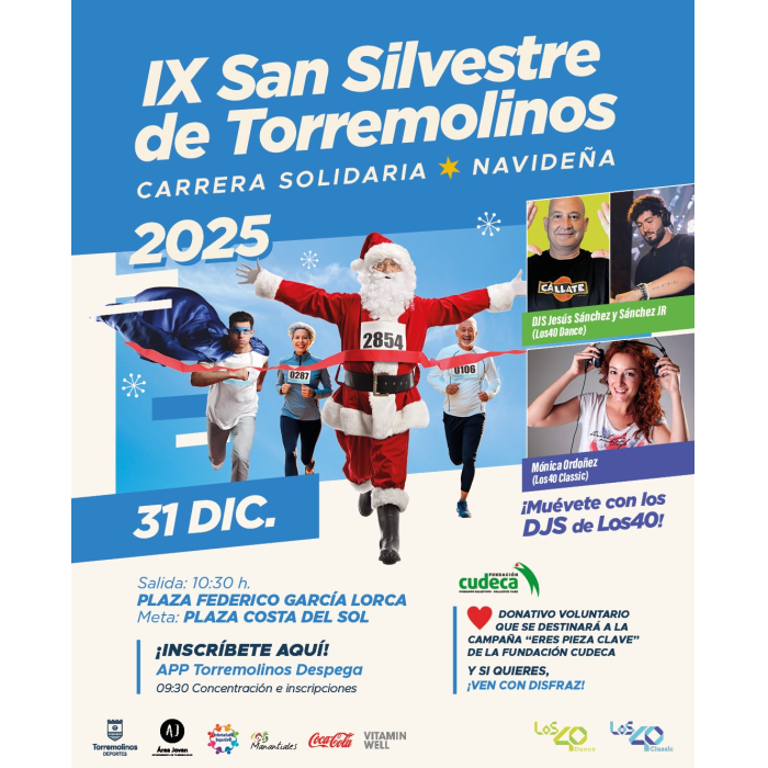 La San Silvestre de Torremolinos despedirá el año con deporte y solidaridad