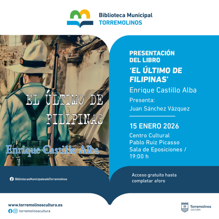 Enrique Castillo presenta en Torremolinos su libro ‘El último de Filipinas’