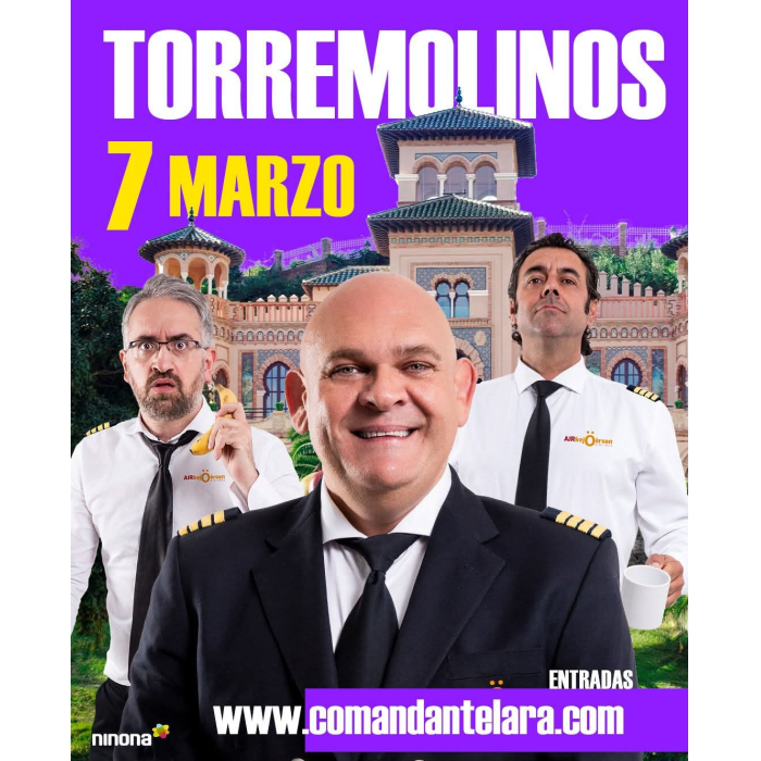 El Comandante Lara & CIA aterrizan en Torremolinos