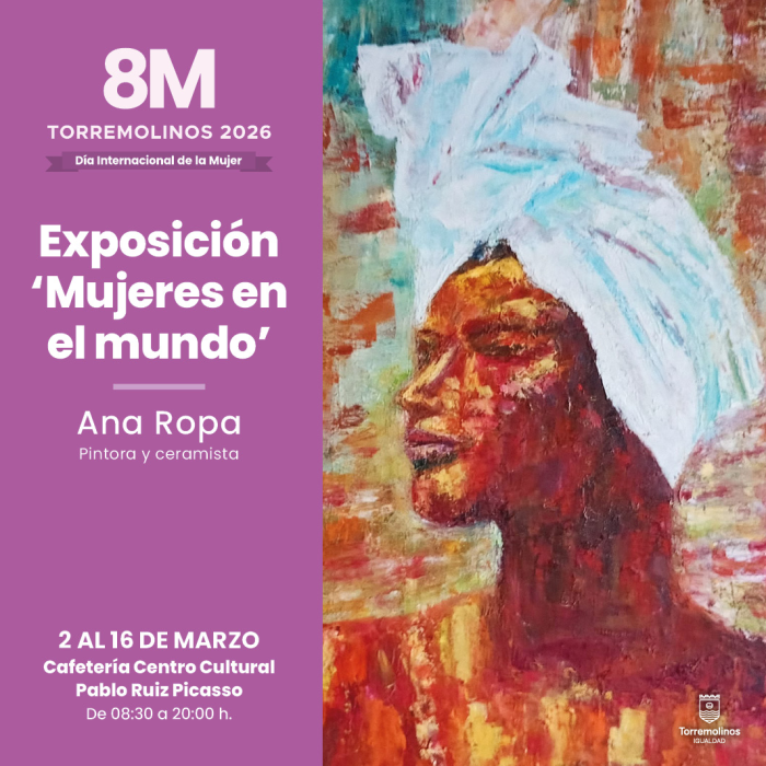Torremolinos acogerá la exposición ‘Mujeres en el Mundo’ de Ana Ropa