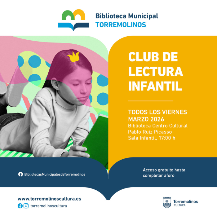 Este mes de marzo continúa el Club de Lectura Infantil