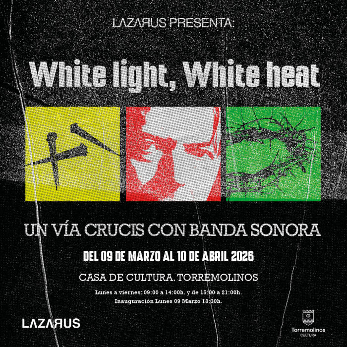 Lazarus trae hasta Torremolinos una exposición que mezcla elementos sagrados, artísticos y musicales