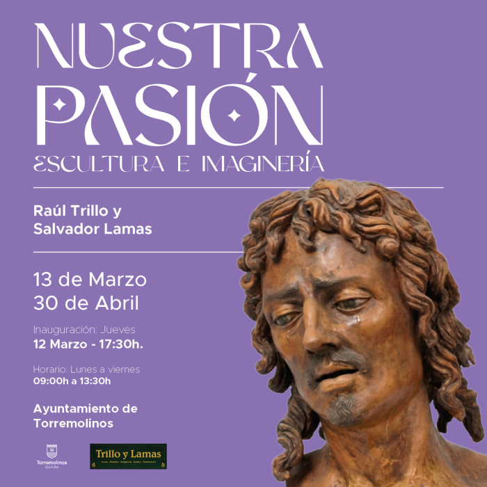 Esculturas e imaginería de Raúl Trillo y Salvador Lamas se expondrán bajo el título ‘Nuestra Pasión’