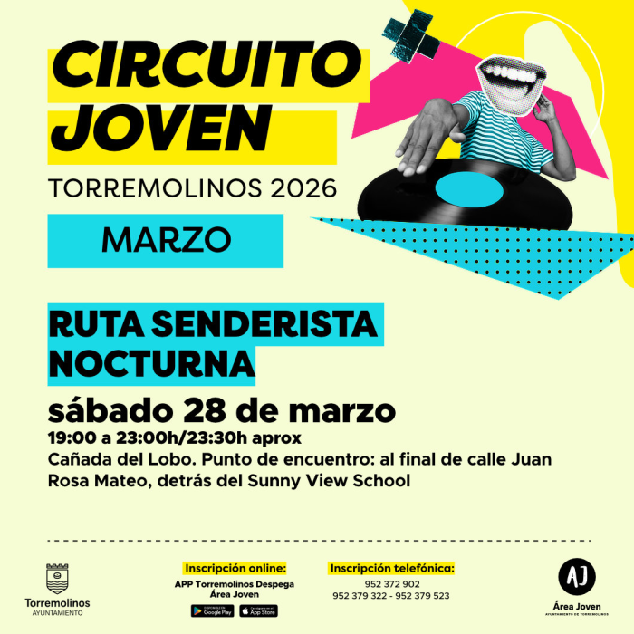 En marzo tendrá lugar una ruta senderista nocturna dentro del Circuito Joven