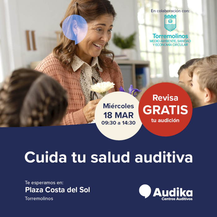 'Cuida tu salud auditiva' una iniciativa para concienciar a la población sobre la importancia de cuidar su audición