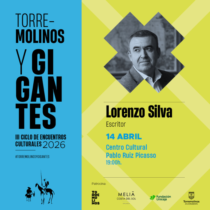 El escritor Lorenzo Silva pone el broche de oro al ciclo ‘Torremolinos y Gigantes’
