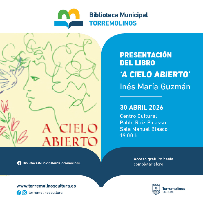 Inés María Guzmán presenta su libro ‘A cielo abierto’
