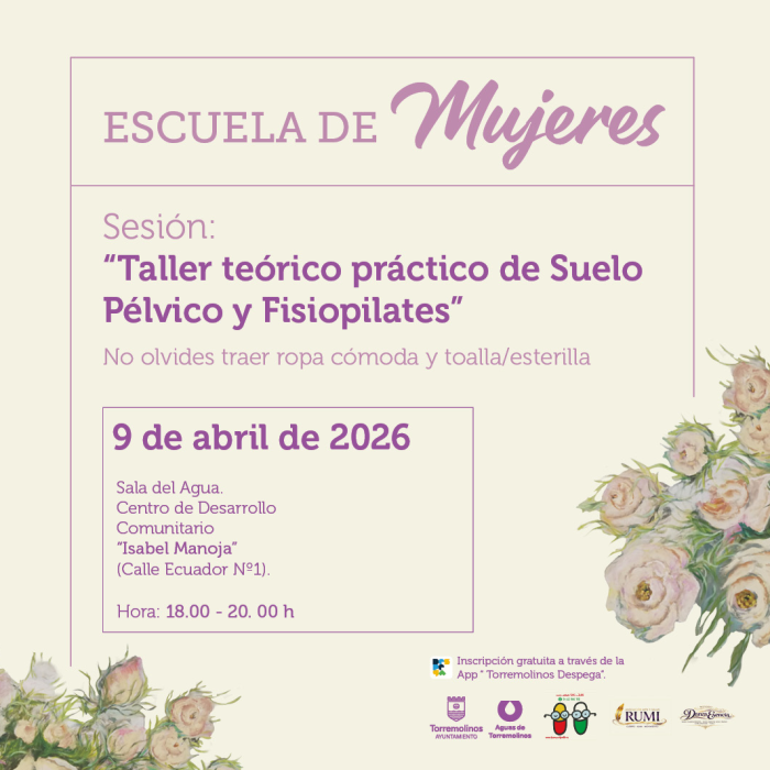 Escuela de Mujeres 'Taller teórico práctico de suelo pélvico y fisiopilates'