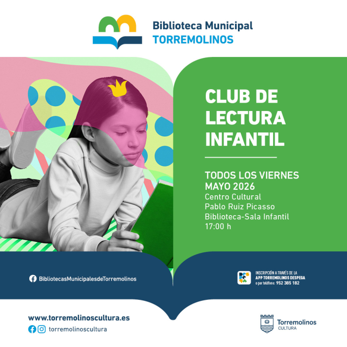 El Club de Lectura Infantil tendrá  nuevas sesiones este mes de mayo