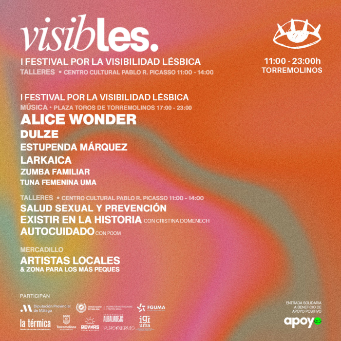 Torremolinos se convierte en epicentro de la visibilidad lésbica con VisibLES Fest, un evento pionero abierto a toda la ciudadanía