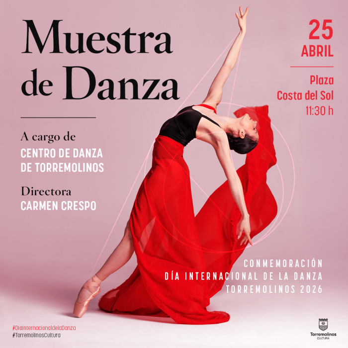 Torremolinos celebra el Día de la Danza con una muestra gratuita en Plaza Costa del Sol