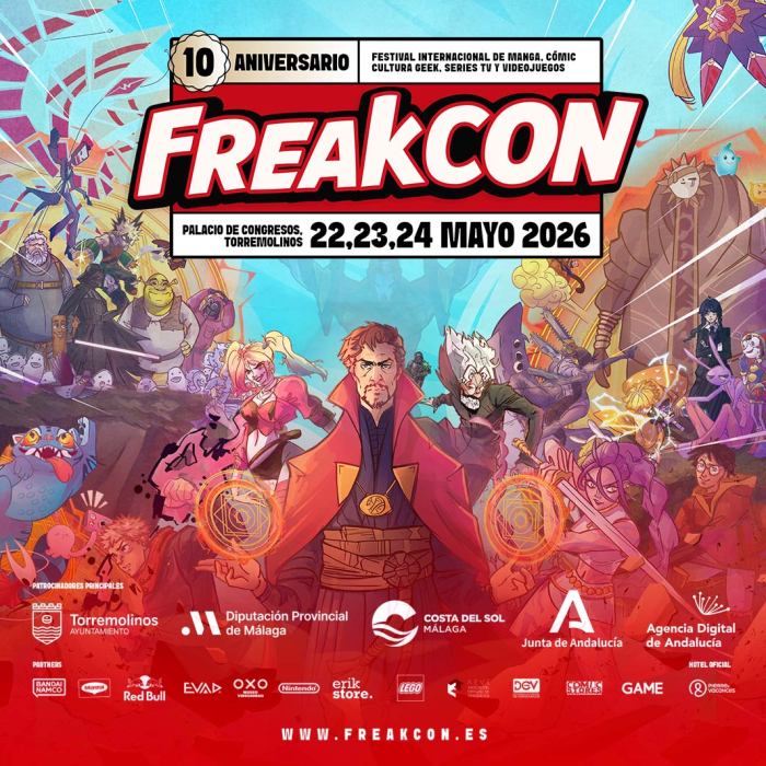 FreakCon arranca su décima edición con su propuesta más ambiciosa e internacional