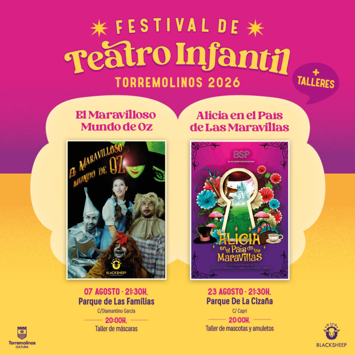 Agosto trae hasta Torremolinos un festival de teatro infantil