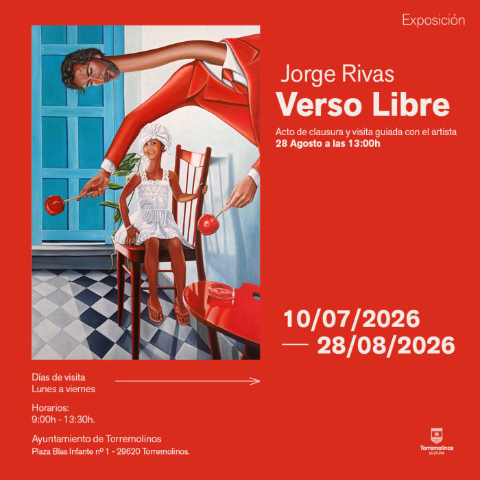  El Ayuntamiento acogerá la exposición ‘Verso Libre’ de Jorge Rivas