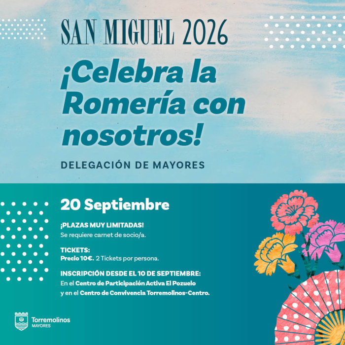 La Romería de Torremolinos contará con una carreta para los mayores