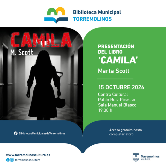 Marta Scott presenta en Torremolinos su libro ‘Camila’