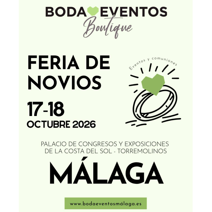 Bodaeventos llega al Palacio de Congresos de Torremolinos