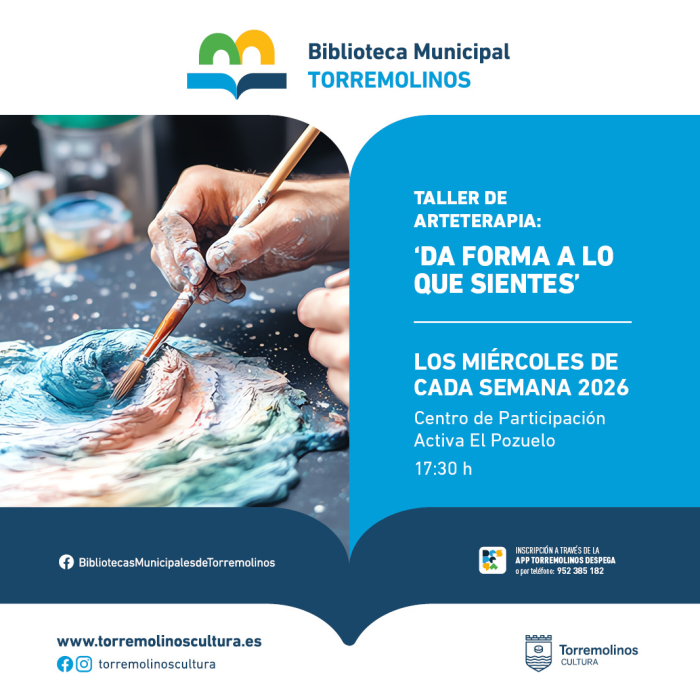 El centro de participación activa El Pozuelo acoge todos los miércoles el taller de arteterapia ‘Da forma a lo que sientes’