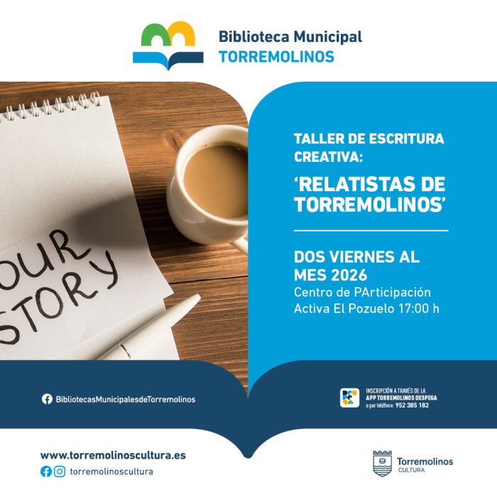 El taller de escritura creativa ‘Relatistas de Torremolinos’ retoma su actividad este octubre