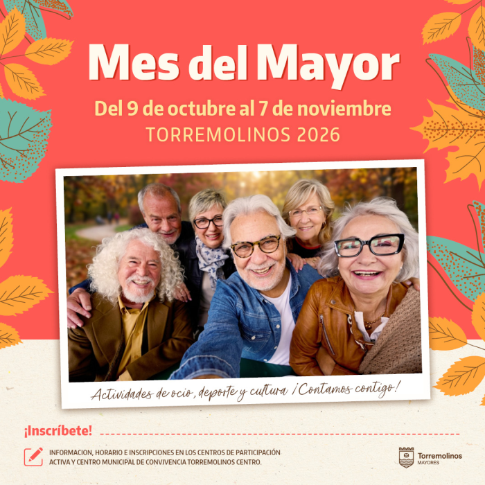 Torremolinos dedica octubre a las personas mayores con una programación de actividades culturales, de ocio y saludables